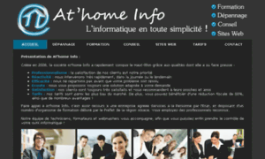 Informatique.athome-services.org thumbnail