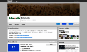 Informetis.connpass.com thumbnail