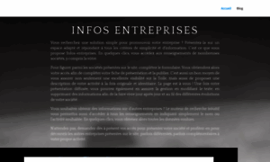 Infos-entreprises.eu thumbnail