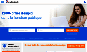 Infos.emploipublic.fr thumbnail