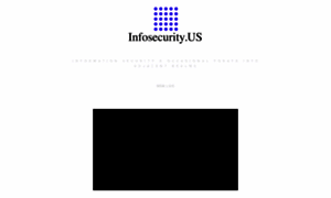 Infosecurity.us thumbnail