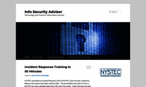 Infosecurityadvisor.wordpress.com thumbnail