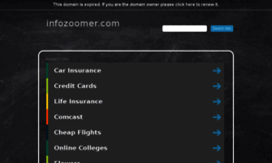 Infozoomer.com thumbnail