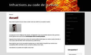 Infractions-code-de-la-route.be thumbnail