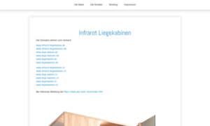 Infrarot-liegekabinen.de thumbnail