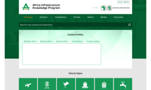 Infrastructureafrica.opendataforafrica.org thumbnail