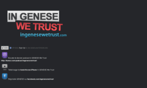 Ingenesewetrust.com thumbnail