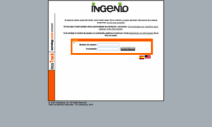 Ingenio.incutrack.net thumbnail