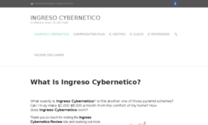 Ingresocyberneticoreview.org thumbnail