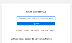 Iniciarsesioncorreo.info thumbnail