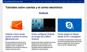 Iniciarsesioncorreo.net thumbnail