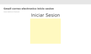 Iniciosesioncorreo.org thumbnail
