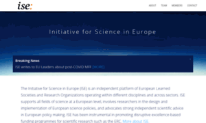 Initiative-science-europe.org thumbnail