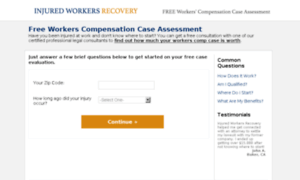 Injuredworkersrecovery.com thumbnail