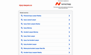 Injury-lawyers.co thumbnail