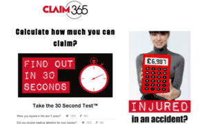 Injuryclaim.claim365.com thumbnail