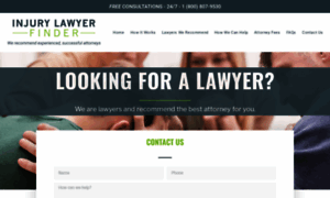 Injurylawyerfinder.com thumbnail