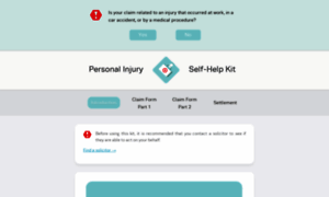 Injuryselfhelpkit.org thumbnail