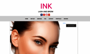 Inklashandbrow.com thumbnail