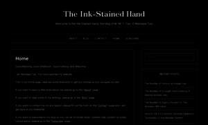 Inkstainedhand.com thumbnail