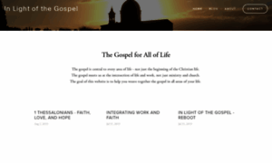 Inlightofthegospel.org thumbnail