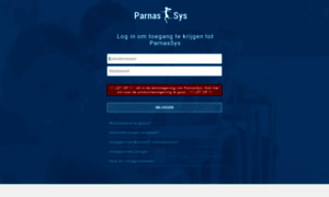 Inloggen-acceptatie.parnassys.net thumbnail