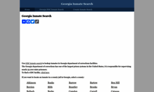 Inmatesearchgeorgia.org thumbnail