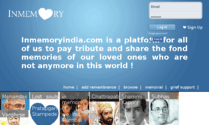 Inmemoryindia.com thumbnail