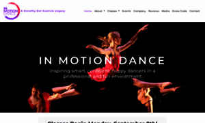 Inmotiondancecompany.com thumbnail