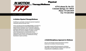 Inmotiontherapy.net thumbnail