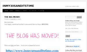 Inmy30sanditstime.wordpress.com thumbnail