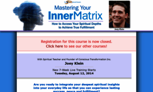 Innermatrixcourse.com thumbnail