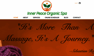 Innerpeaceorganicspa.com thumbnail