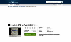 Innersoft-cad-for-autocad-2014.softag.com thumbnail