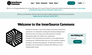 Innersourcecommons.org thumbnail