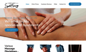 Innerwestsportsmassage.com.au thumbnail