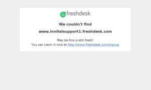 Innitelsupport1.freshdesk.com thumbnail