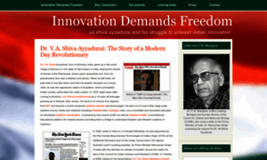 Innovationdemandsfreedom.com thumbnail