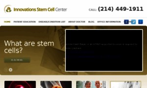 Innovationsstemcellcenter.calls.net thumbnail