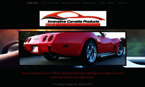 Innovativecorvetteproducts.com thumbnail