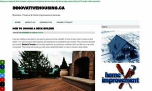 Innovativehousing.ca thumbnail