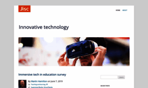 Innovativetechnology.jiscinvolve.org thumbnail