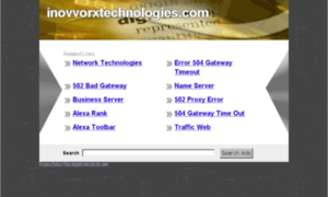 Inovvorxtechnologies.com thumbnail