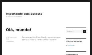 Inportandocomsucesso.com thumbnail