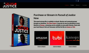 Inpursuitofjusticefilm.com thumbnail