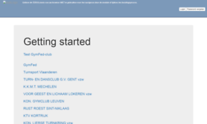 Inschrijvingen.gymfed.be thumbnail