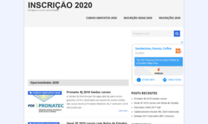 Inscricao2016.com.br thumbnail