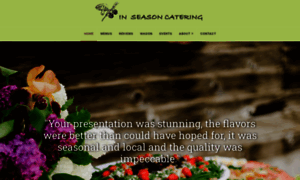 Inseasoncatering.net thumbnail