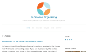 Inseasonorganizing.com thumbnail