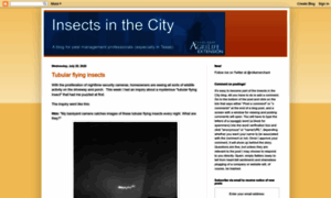 Insectsinthecity.blogspot.com thumbnail